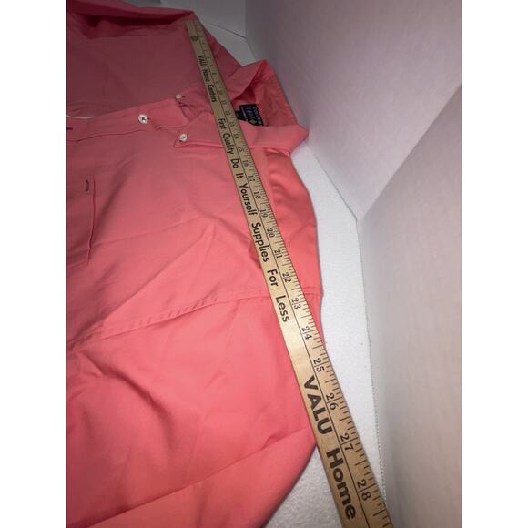Alexander Julian Colours Dress Shirt Men Sz XXL Peach Orange Button Down Solid - Picture 5 of 13